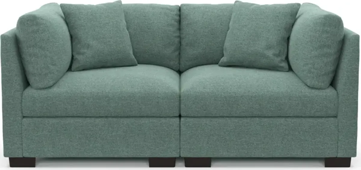 Beckham Foam Comfort 2-Piece Sofa - Bridger Jade