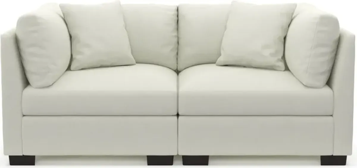 Beckham Foam Comfort 2-Piece Sofa - Liv Arctic