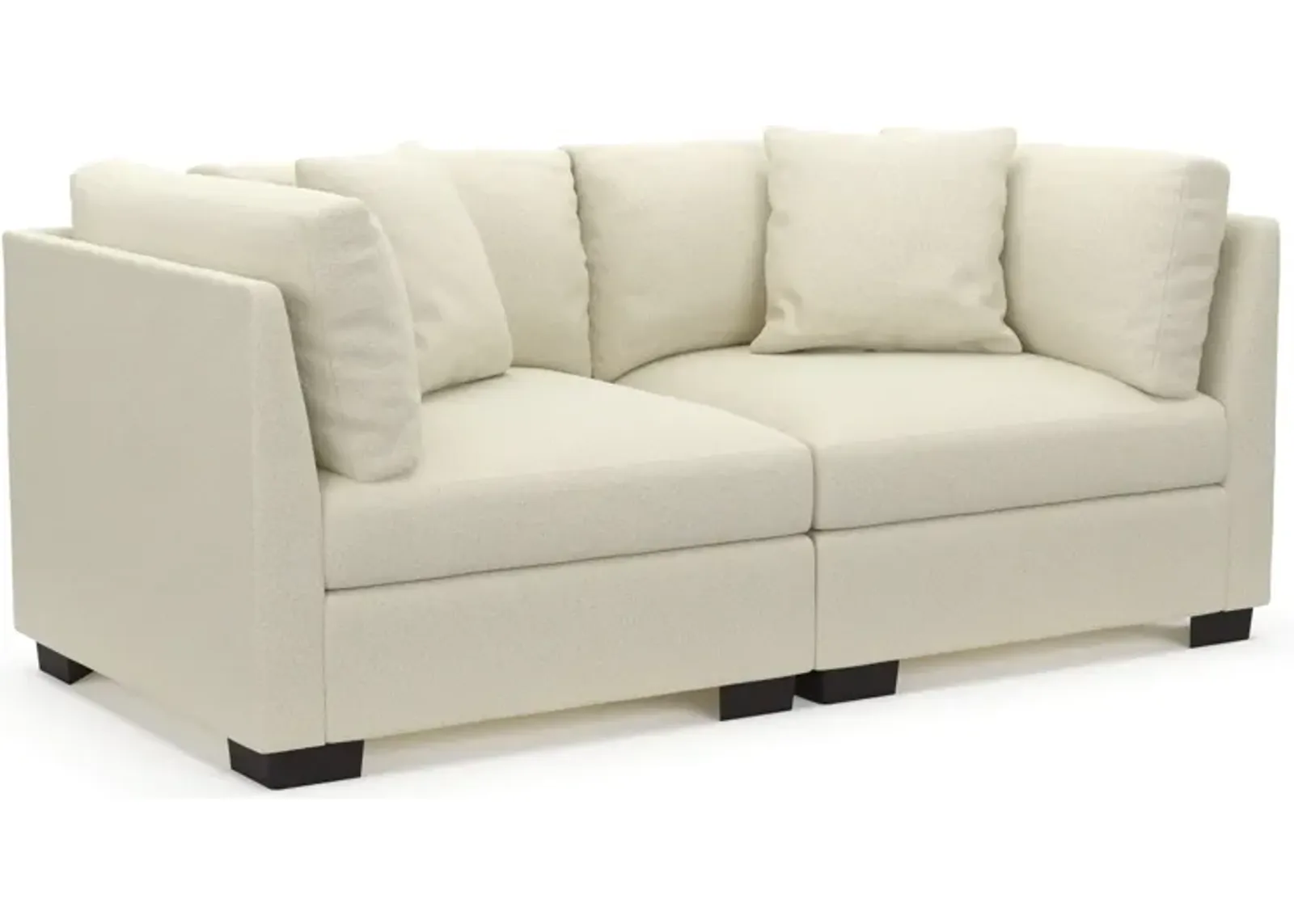 Beckham Foam Comfort 2-Piece Sofa - Fincher Ivory