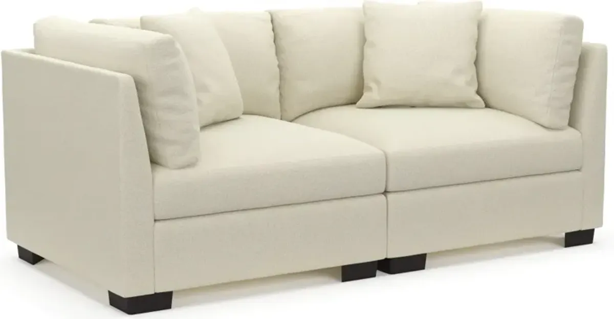 Beckham Foam Comfort 2-Piece Sofa - Fincher Ivory