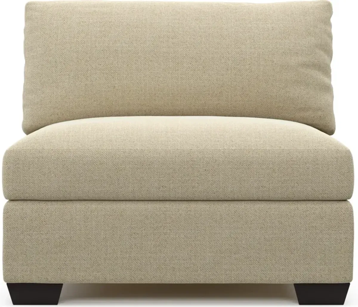 Beckham Hybrid Comfort Armless Chair - Broderick Sand