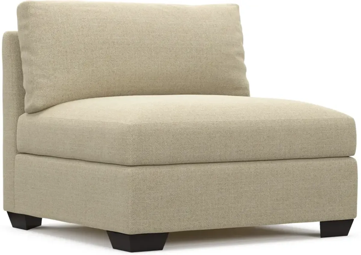 Beckham Hybrid Comfort Armless Chair - Broderick Sand