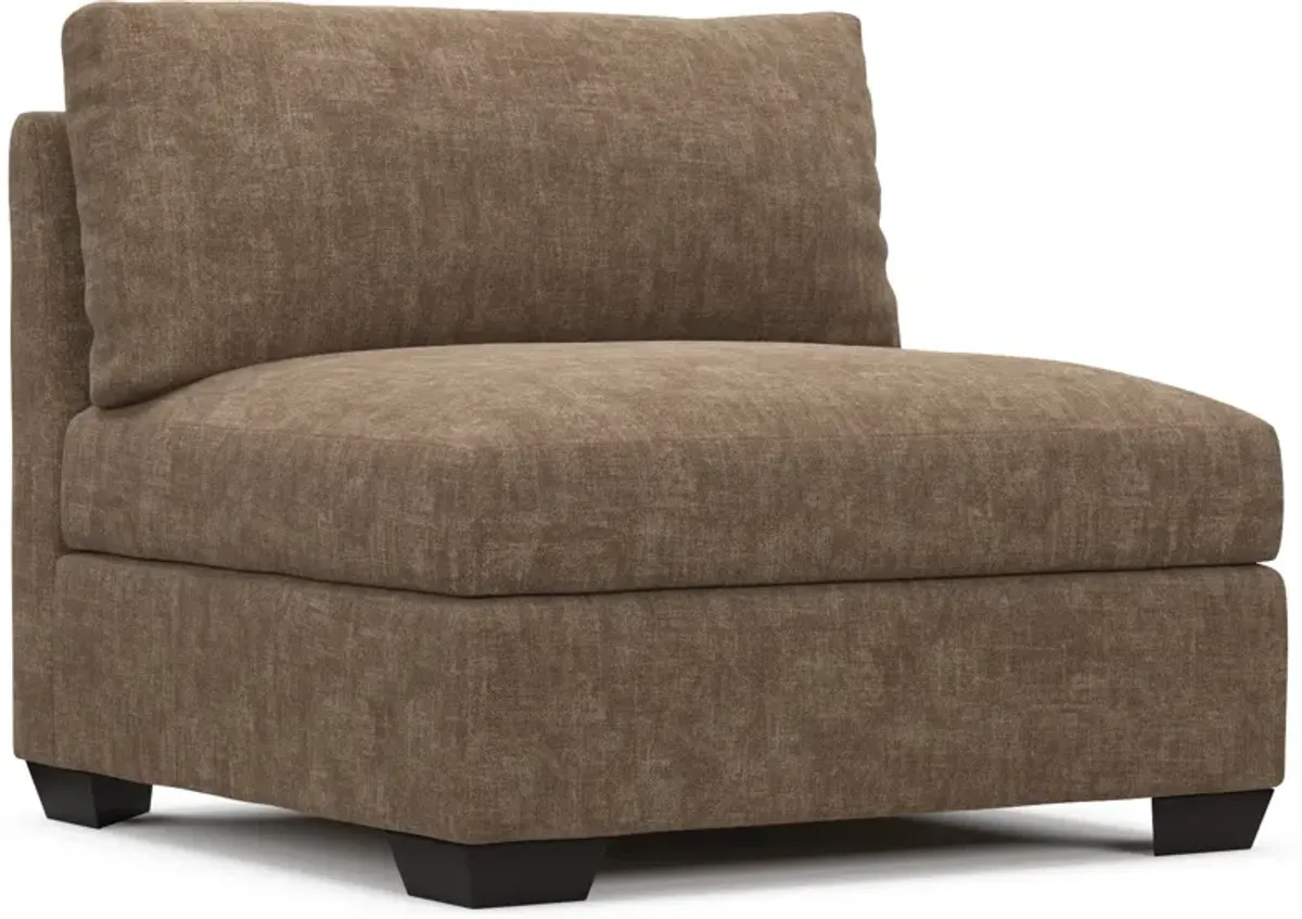 Beckham Hybrid Comfort Armless Chair - Argo Java