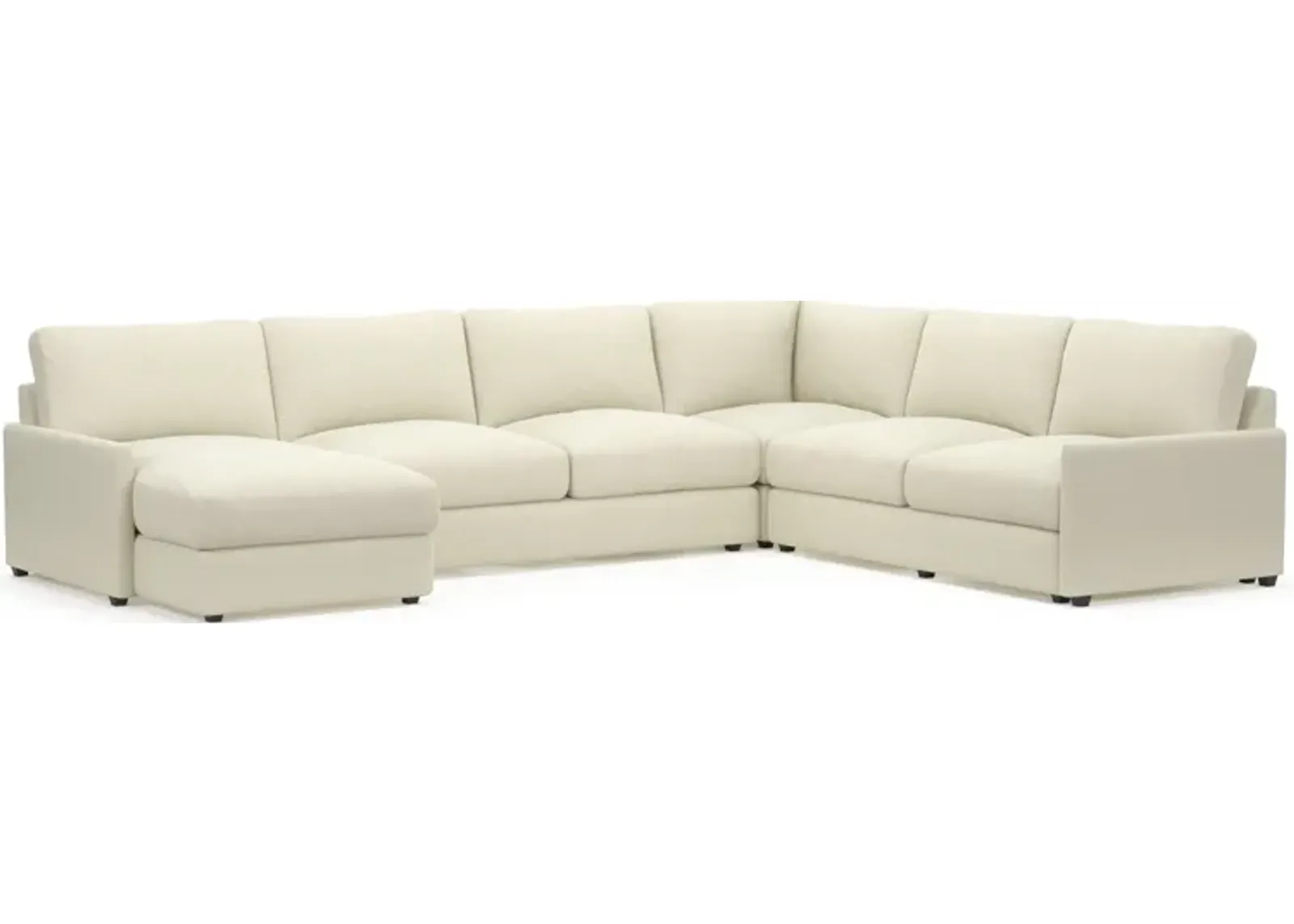 Jasper Hybrid Comfort Eco Performance 4-Piece Sectional - Fincher Ivory