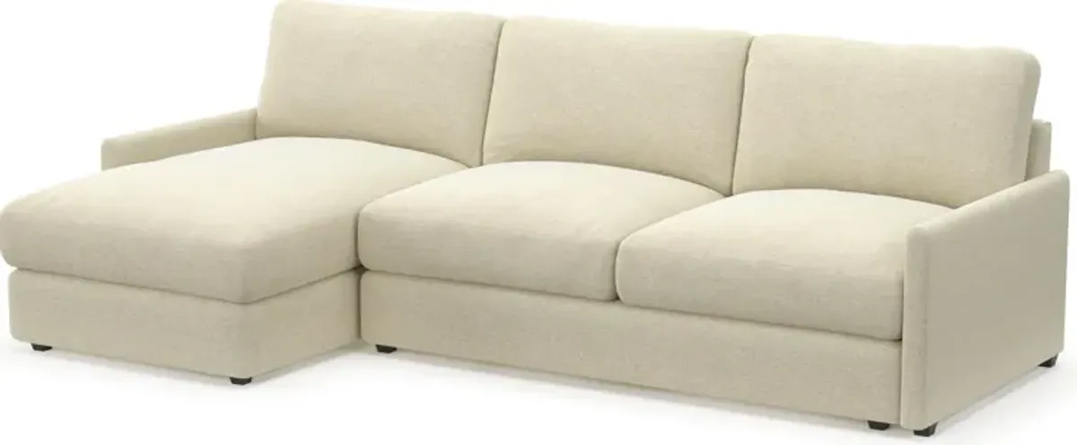 Jasper Foam Comfort Eco Performance 2-Piece Sectional - Bridger Shell