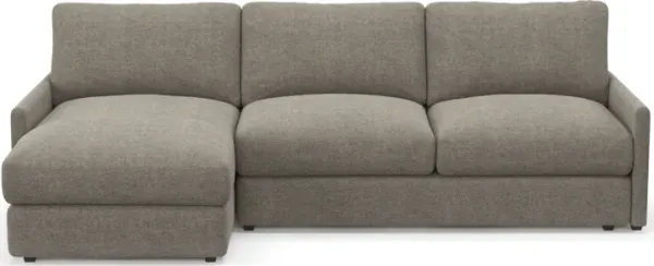 Jasper Foam Comfort Eco Performance 2-Piece Sectional - Bridger Metal