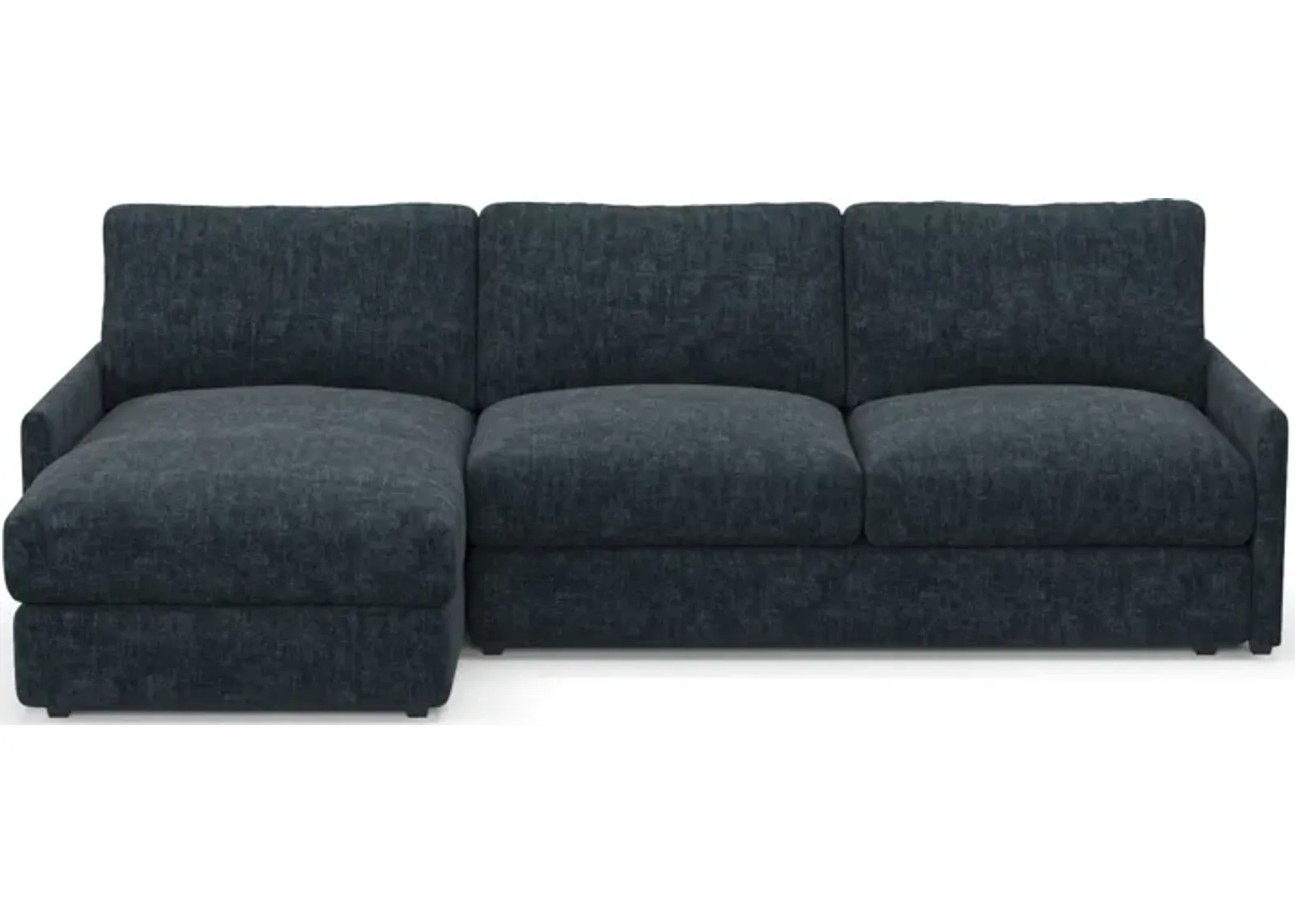 Jasper Foam Comfort Eco Performance 2-Piece Sectional - Argo Navy