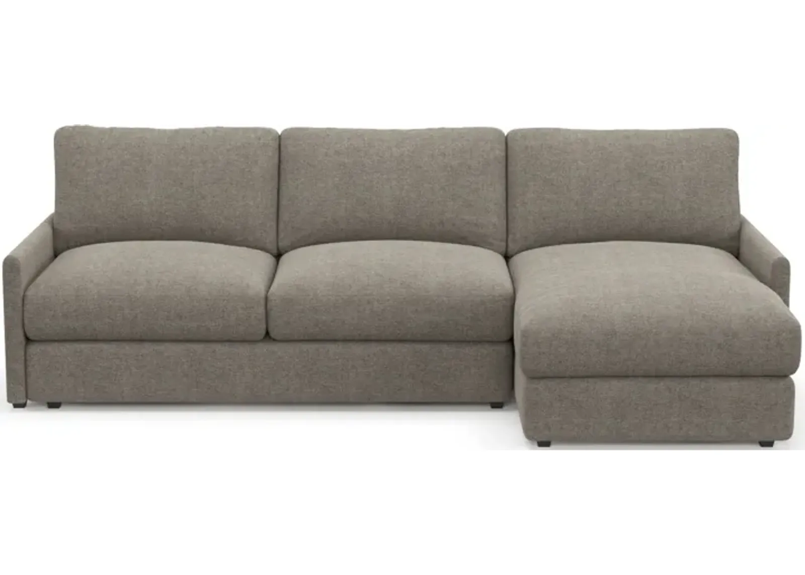 Jasper Hybrid Comfort Eco Performance 2-Piece Sectional - Bridger Metal