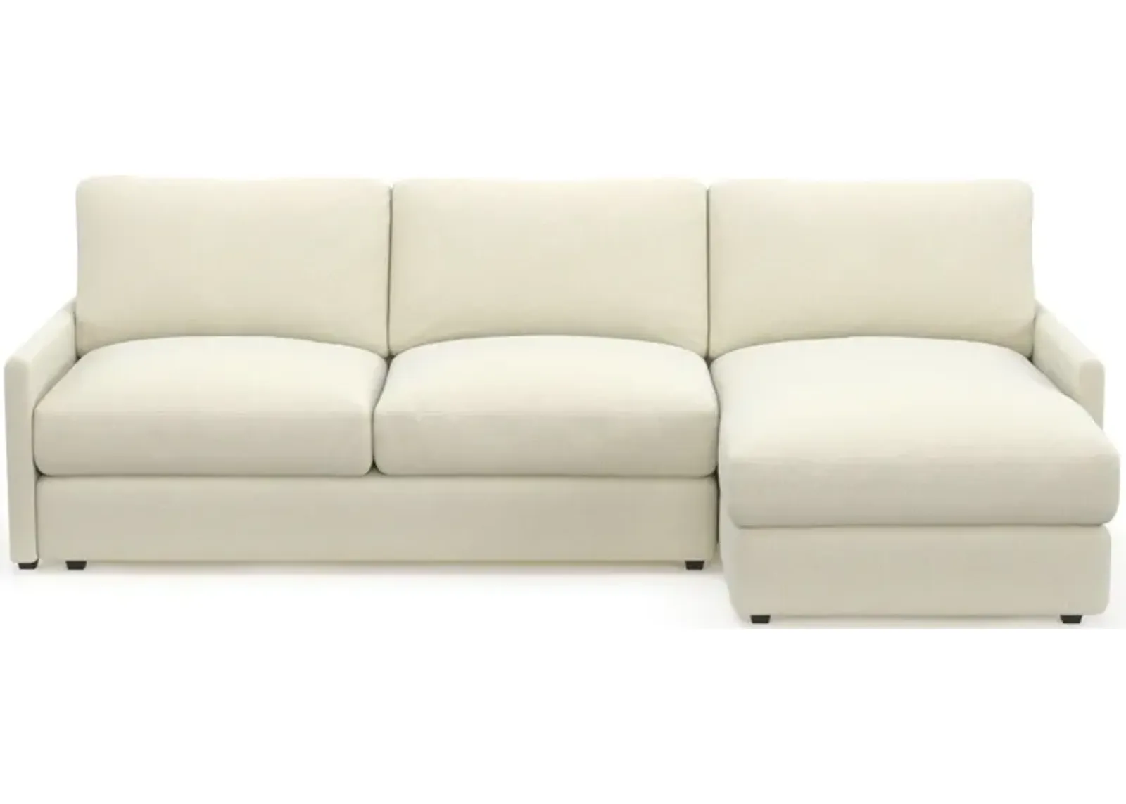 Jasper Hybrid Comfort Eco Performance 2-Piece Sectional - Fincher Ivory