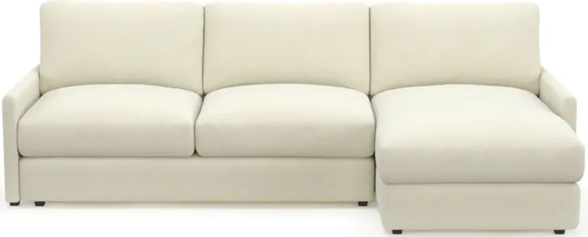 Jasper Hybrid Comfort Eco Performance 2-Piece Sectional - Fincher Ivory