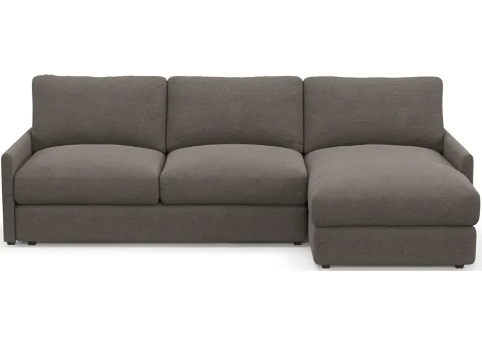 Jasper Hybrid Comfort Eco Performance 2-Piece Sectional - Presidio Steel