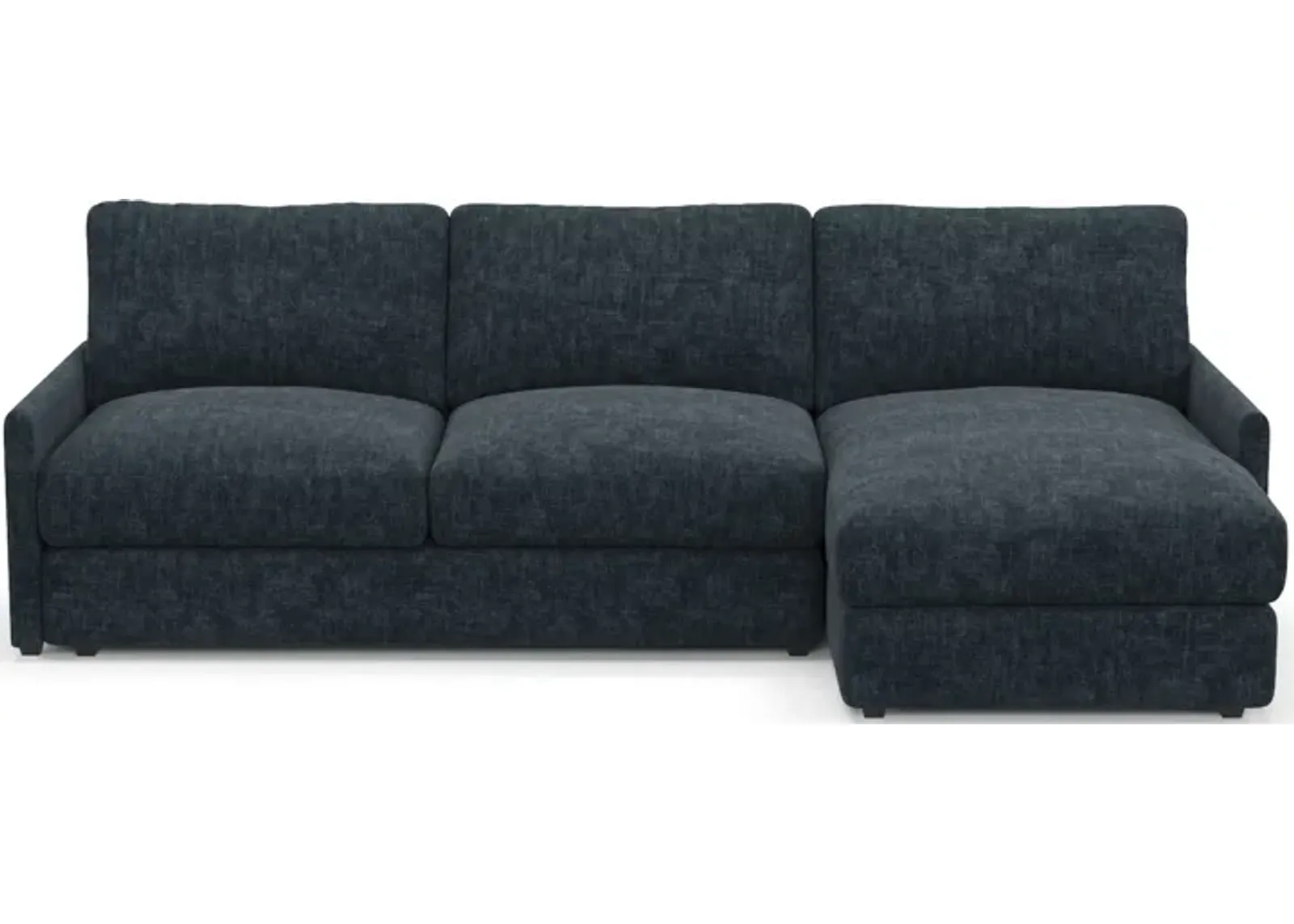 Jasper Hybrid Comfort Eco Performance 2-Piece Sectional - Argo Navy