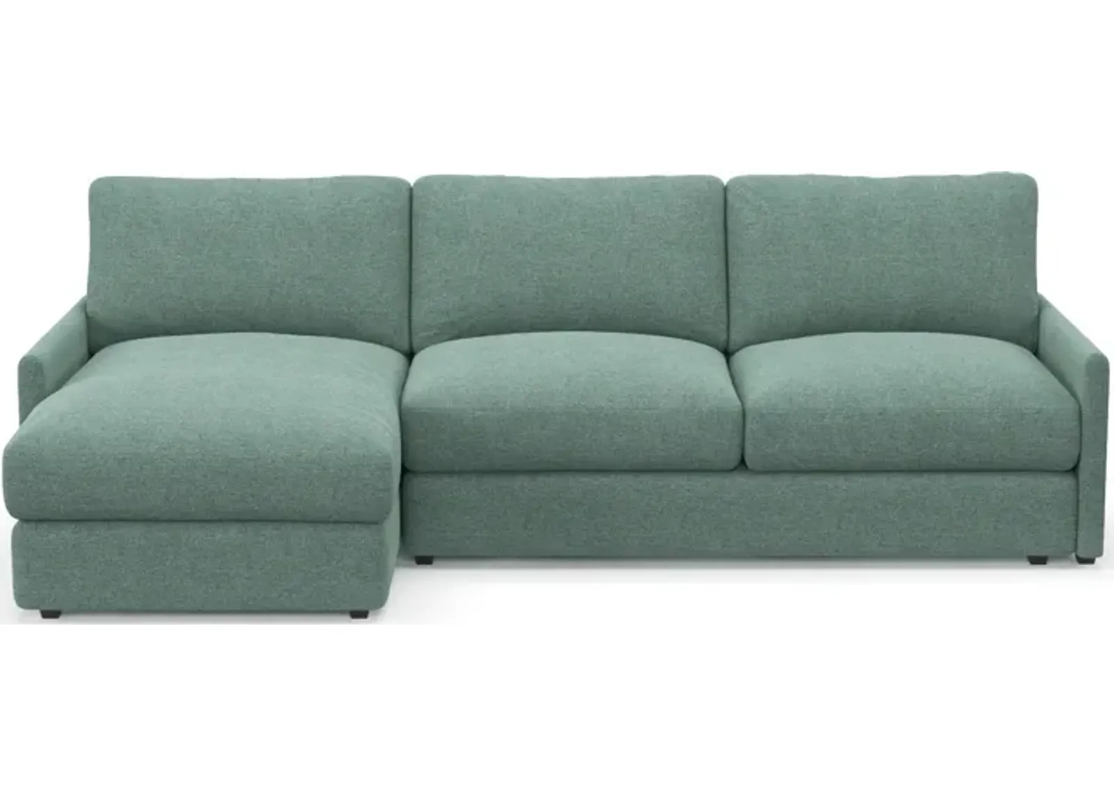 Jasper Hybrid Comfort Eco Performance 2-Piece Sectional - Bridger Jade