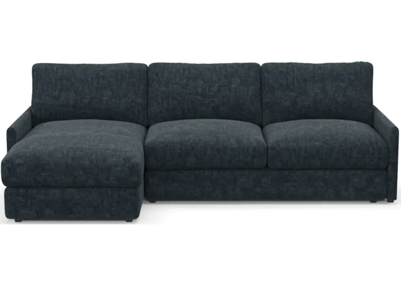 Jasper Hybrid Comfort Eco Performance 2-Piece Sectional - Argo Navy