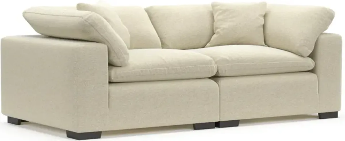 Plush Feathered Comfort Eco Performance 2-Piece Sofa - Bridger Shell