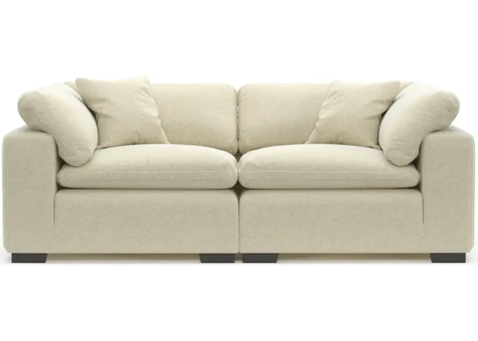 Plush Feathered Comfort Eco Performance 2-Piece Sofa - Bridger Shell