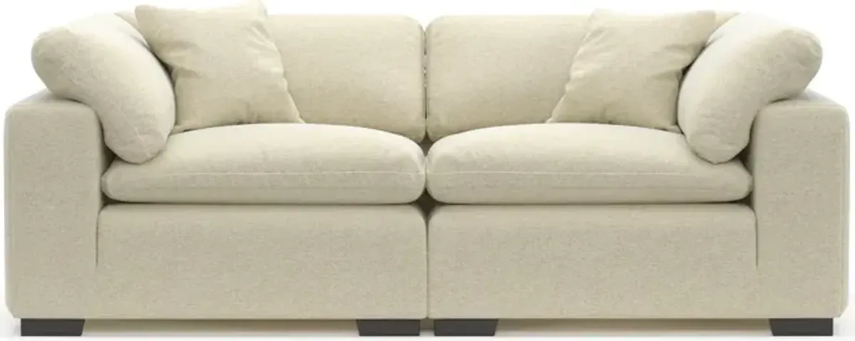 Plush Feathered Comfort Eco Performance 2-Piece Sofa - Bridger Shell