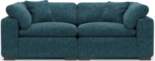 Plush Feathered Comfort Eco Performance 2-Piece Sofa - Argo Tropic