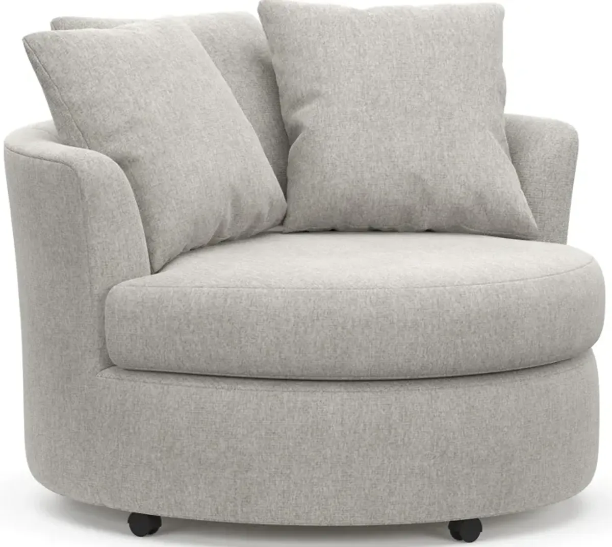 Orren Swivel Accent Chair - Burmese Granite