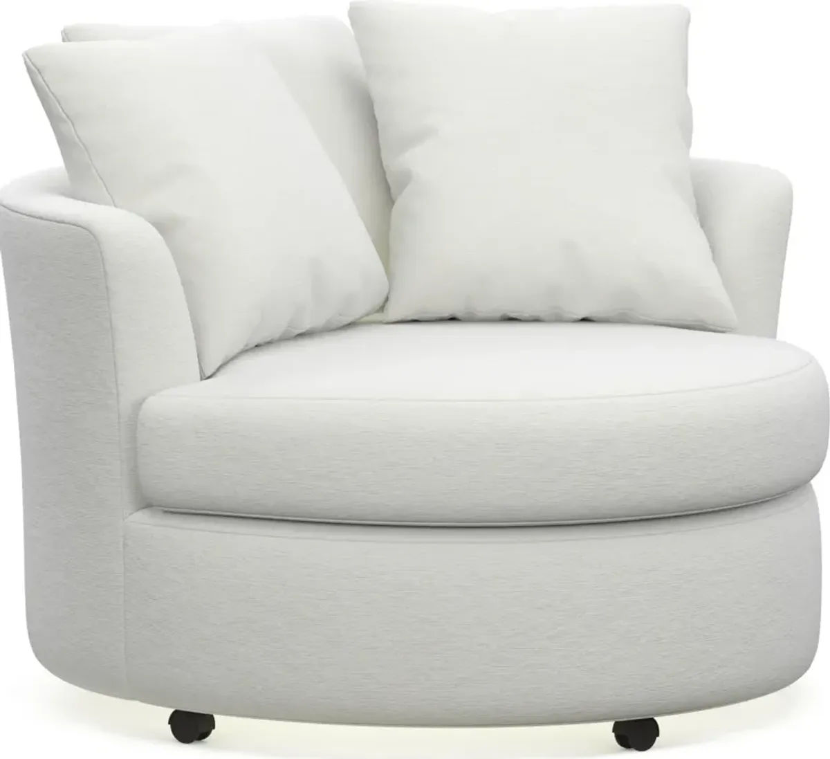 Orren Swivel Accent Chair - Contessa Vanilla