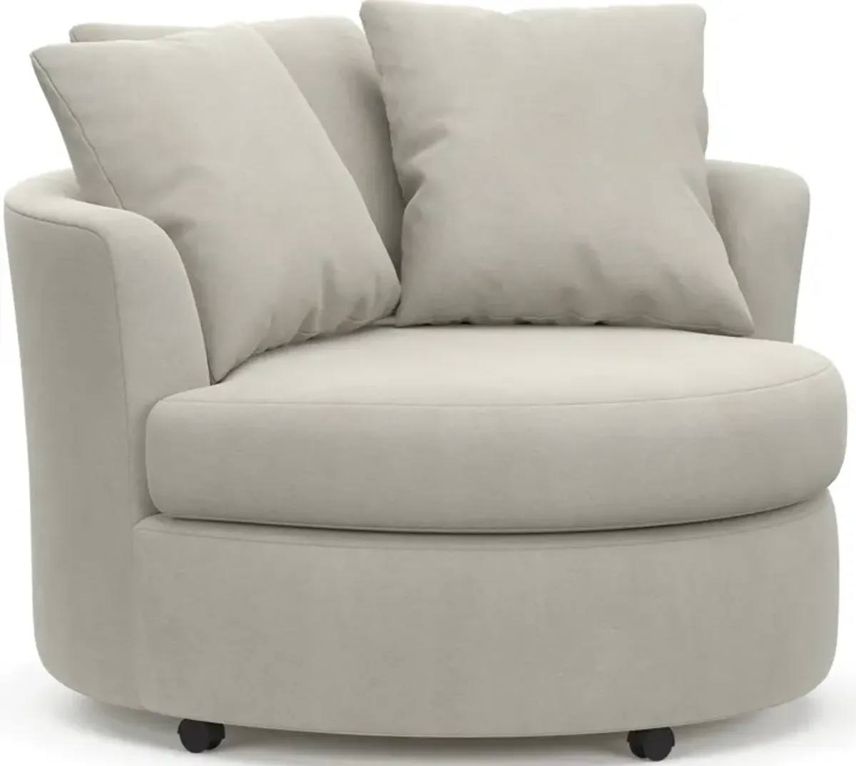 Orren Swivel Accent Chair - Laurent Beach