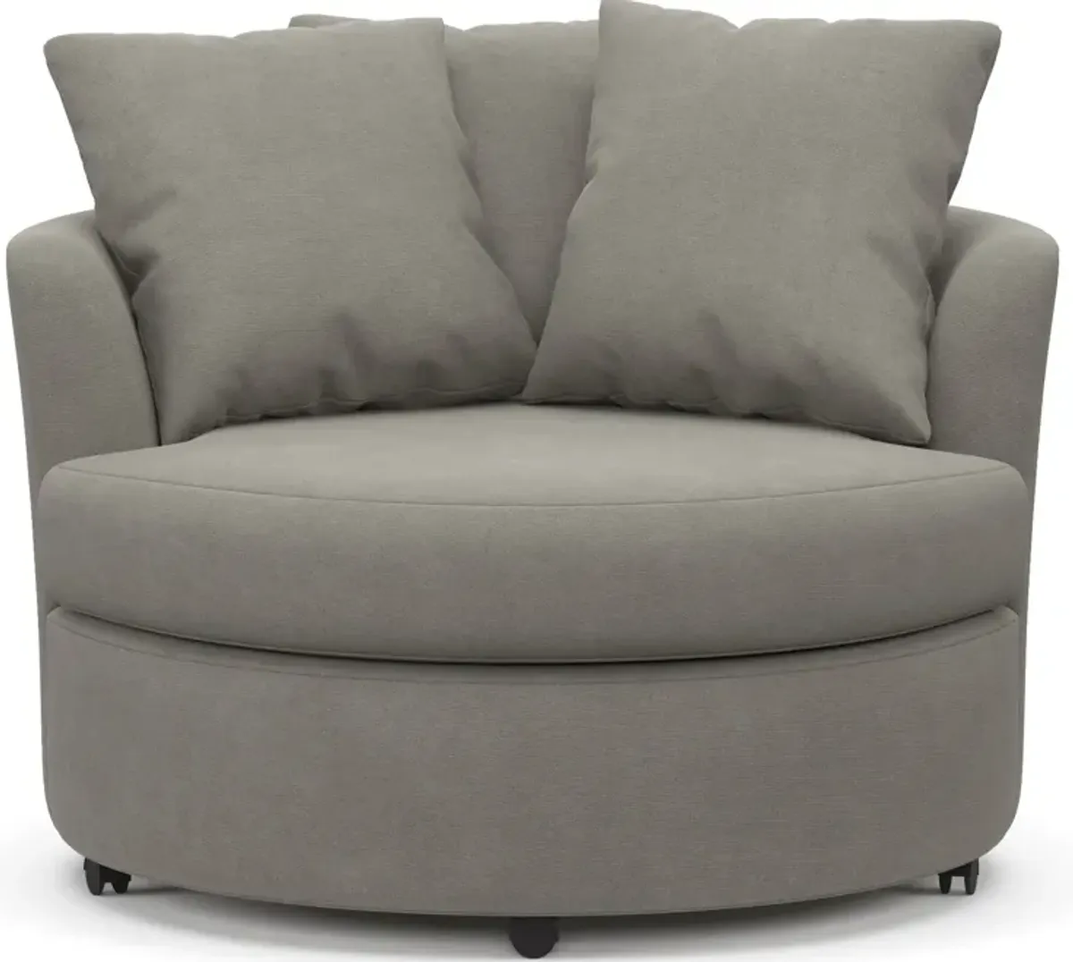 Orren Swivel Accent Chair - Abington Fog