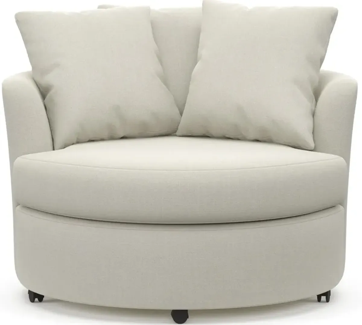 Orren Swivel Accent Chair - Anders Ivory