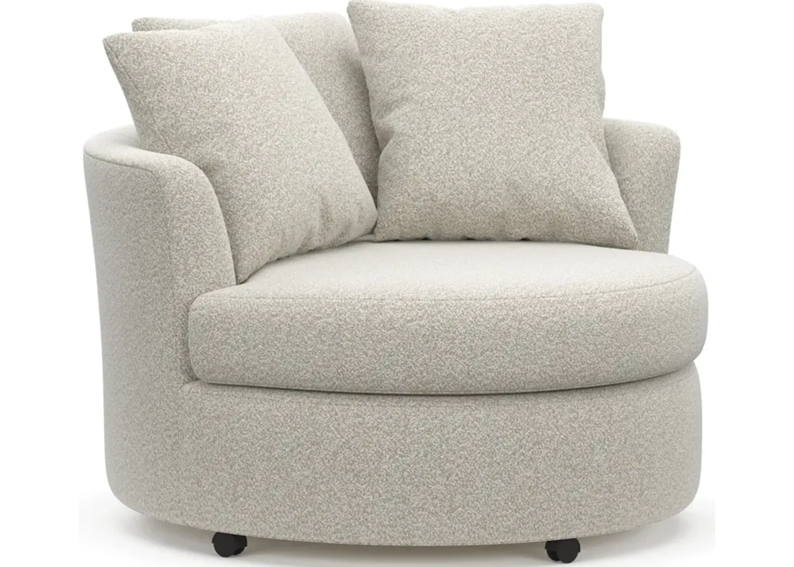 Orren Swivel Accent Chair - Muse Stone