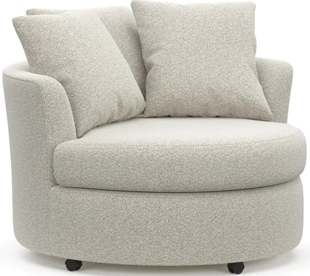 Orren Swivel Accent Chair - Muse Stone