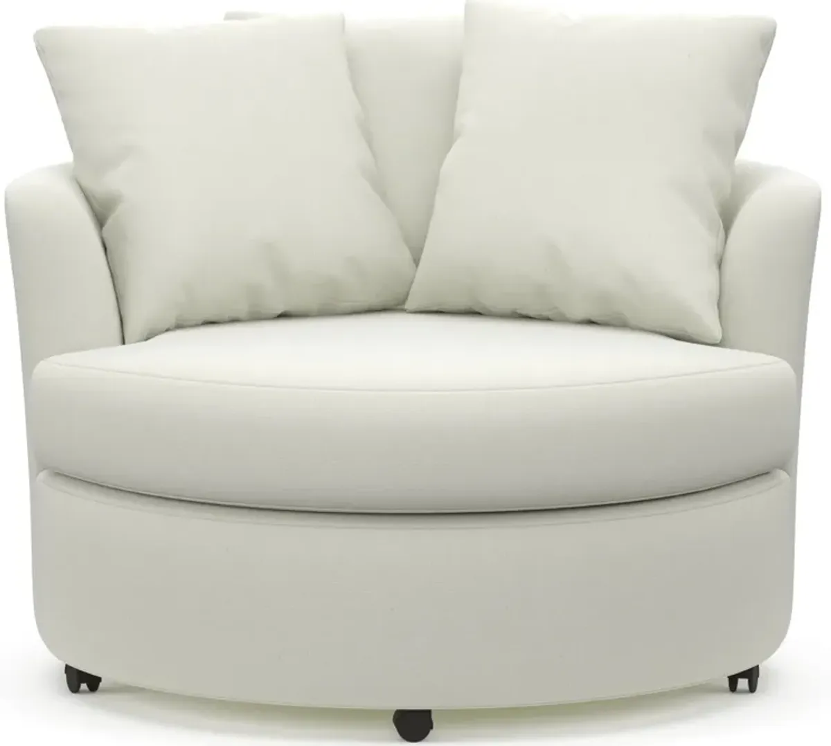 Orren Eco Performance Swivel Accent Chair - Liv Arctic