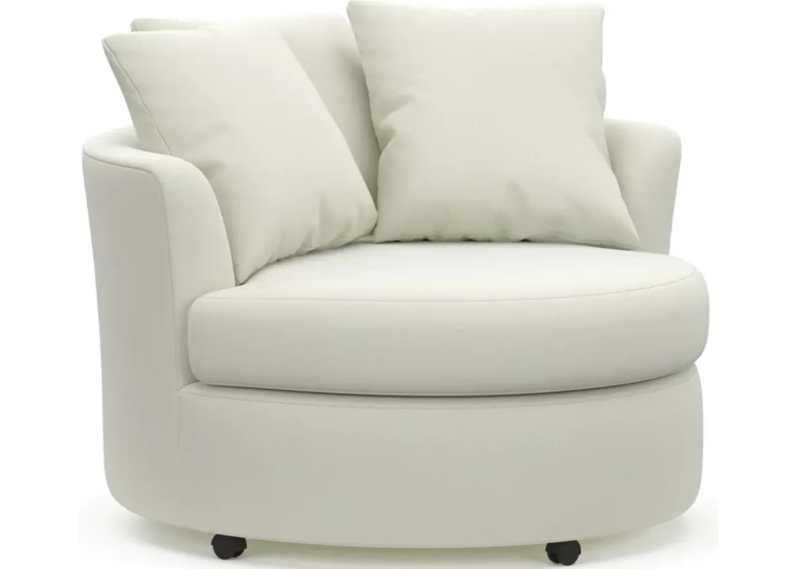 Orren Eco Performance Swivel Accent Chair - Liv Arctic