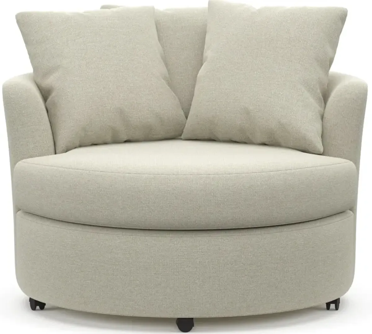 Orren Eco Performance Swivel Accent Chair - Liv Dove