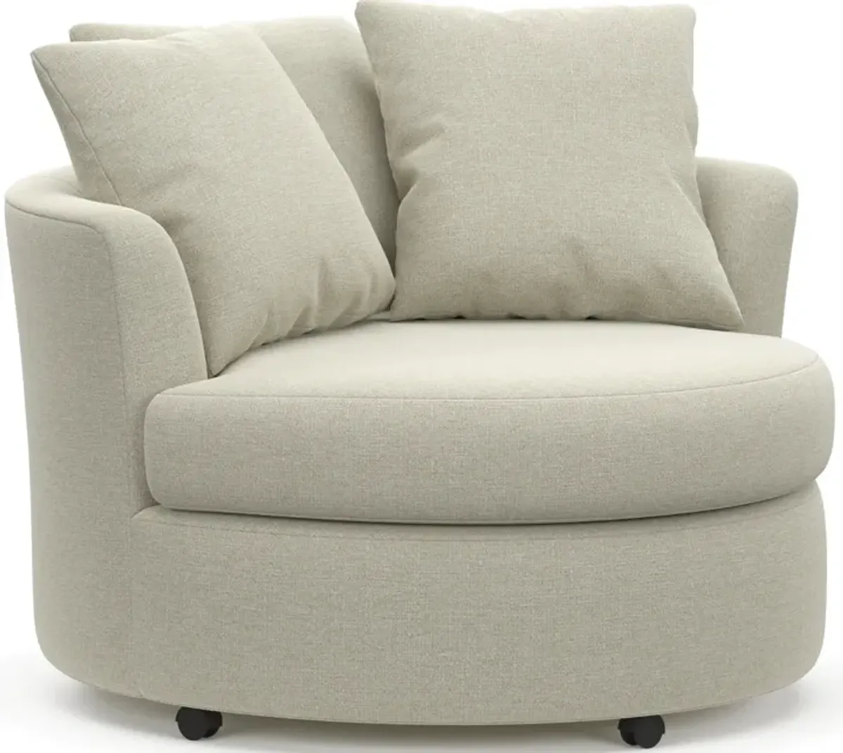 Orren Eco Performance Swivel Accent Chair - Liv Dove