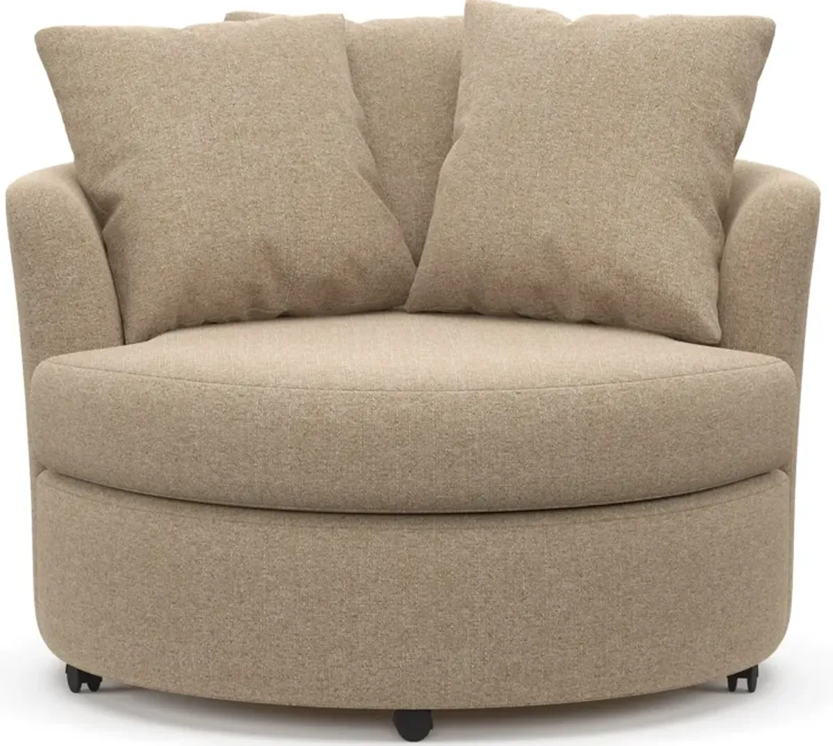 Orren Eco Performance Swivel Accent Chair - Liv Wicker