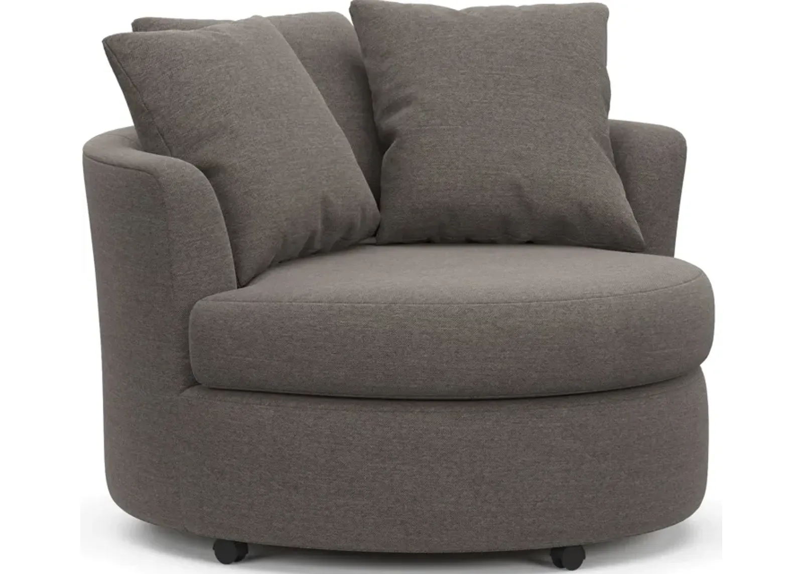 Orren Eco Performance Swivel Accent Chair - Presidio Steel