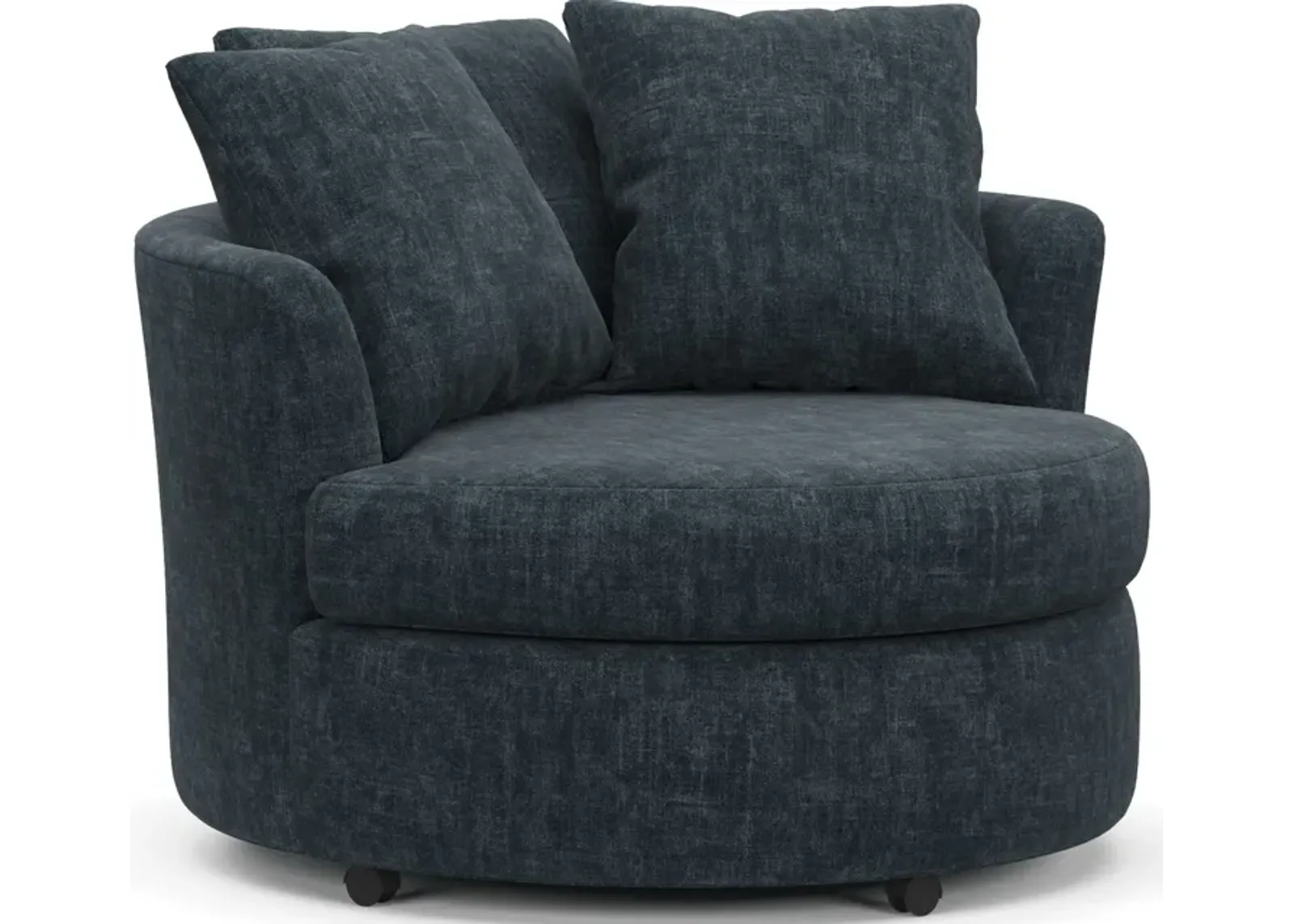 Orren Eco Performance Swivel Accent Chair - Argo Navy