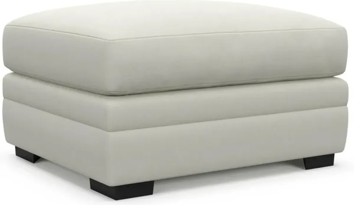Boston Hybrid Comfort Ottoman - Liv Arctic