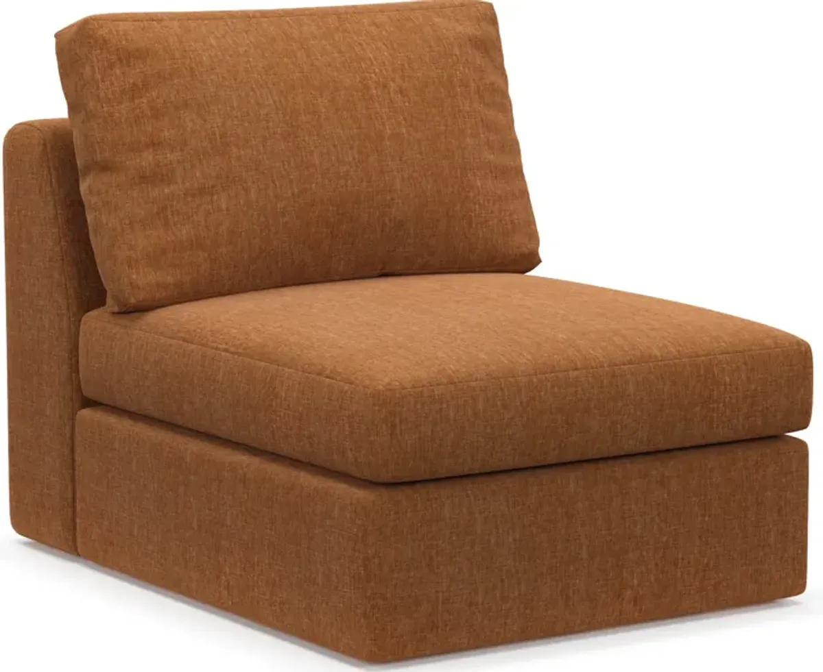 Collin Foam Comfort Armless Chair - Contessa Ginger