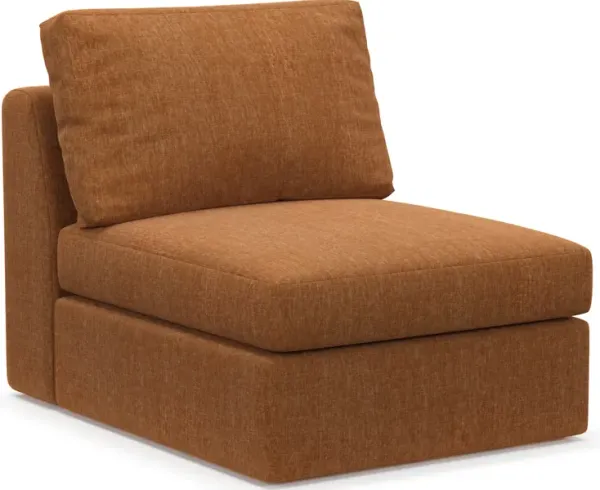 Collin Foam Comfort Armless Chair - Contessa Ginger