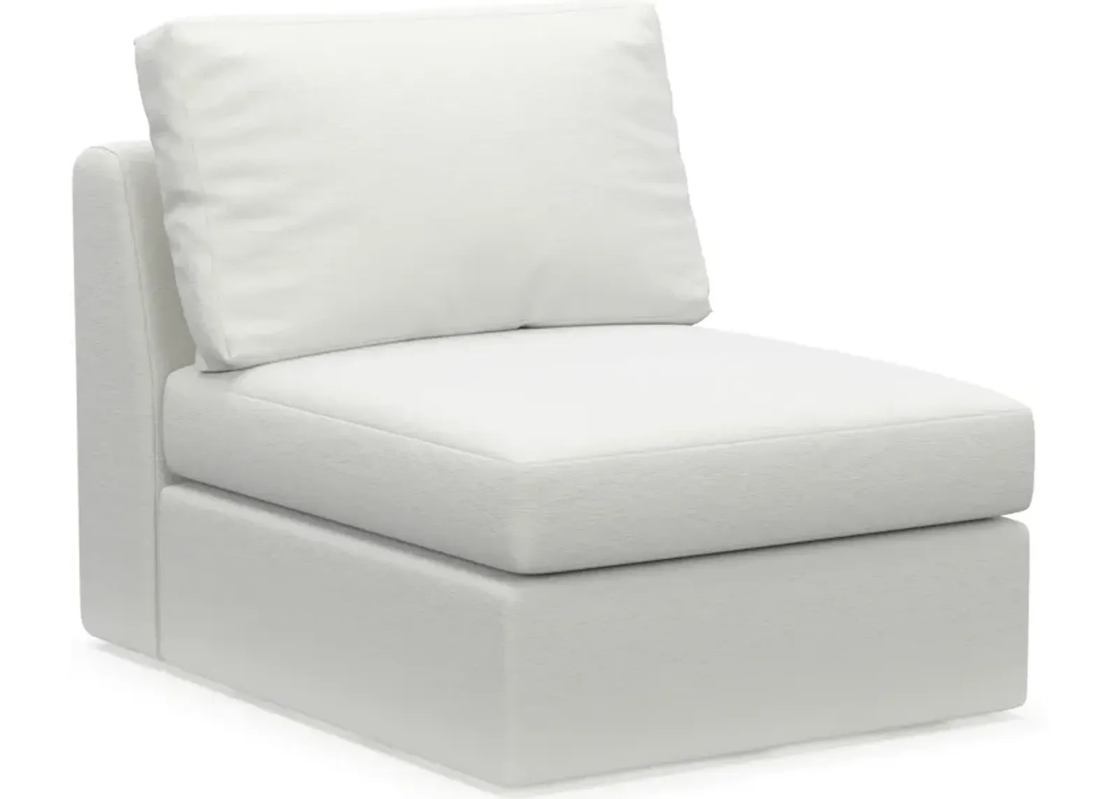 Collin Foam Comfort Armless Chair - Contessa Vanilla