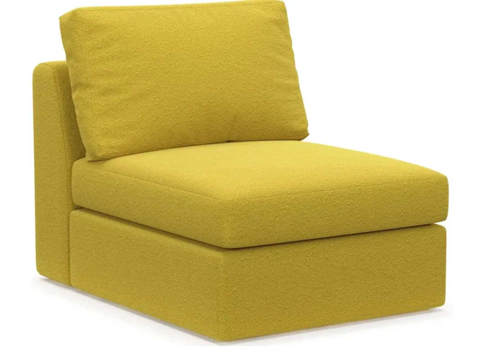 Collin Foam Comfort Armless Chair - Bloke Goldenrod