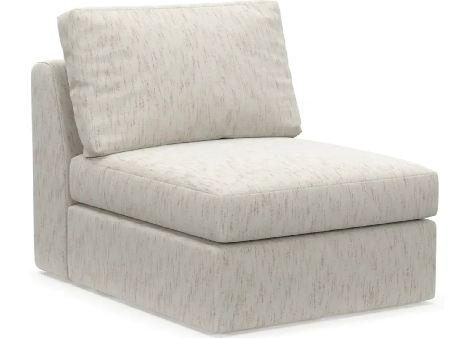 Collin Foam Comfort Armless Chair - P.T. Cream