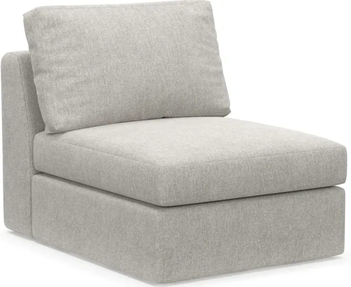 Collin Foam Comfort Armless Chair - Merino Chalk