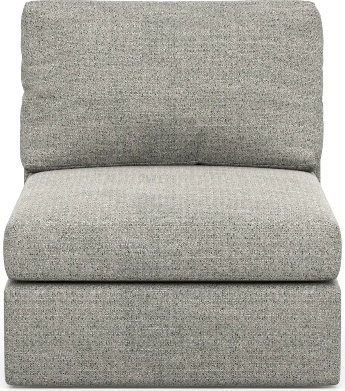 Collin Foam Comfort Armless Chair - Pandora Pepper