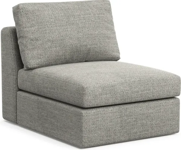 Collin Foam Comfort Armless Chair - Pandora Pepper