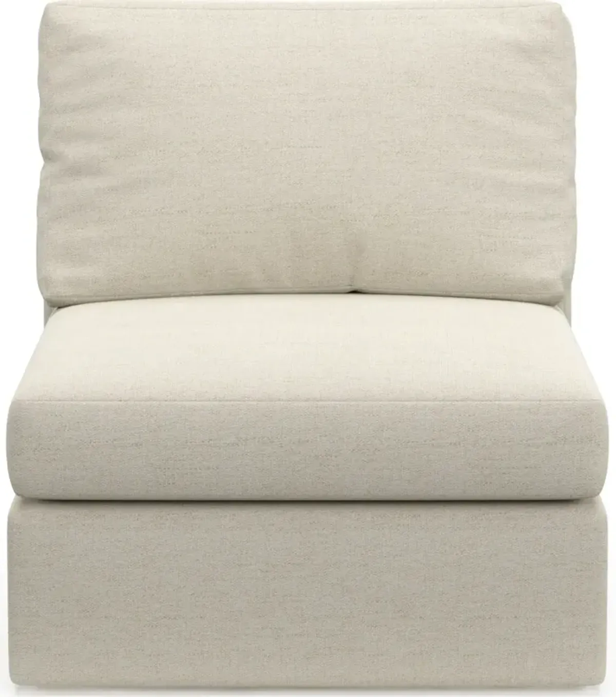 Collin Foam Comfort Armless Chair - Curious Pearl