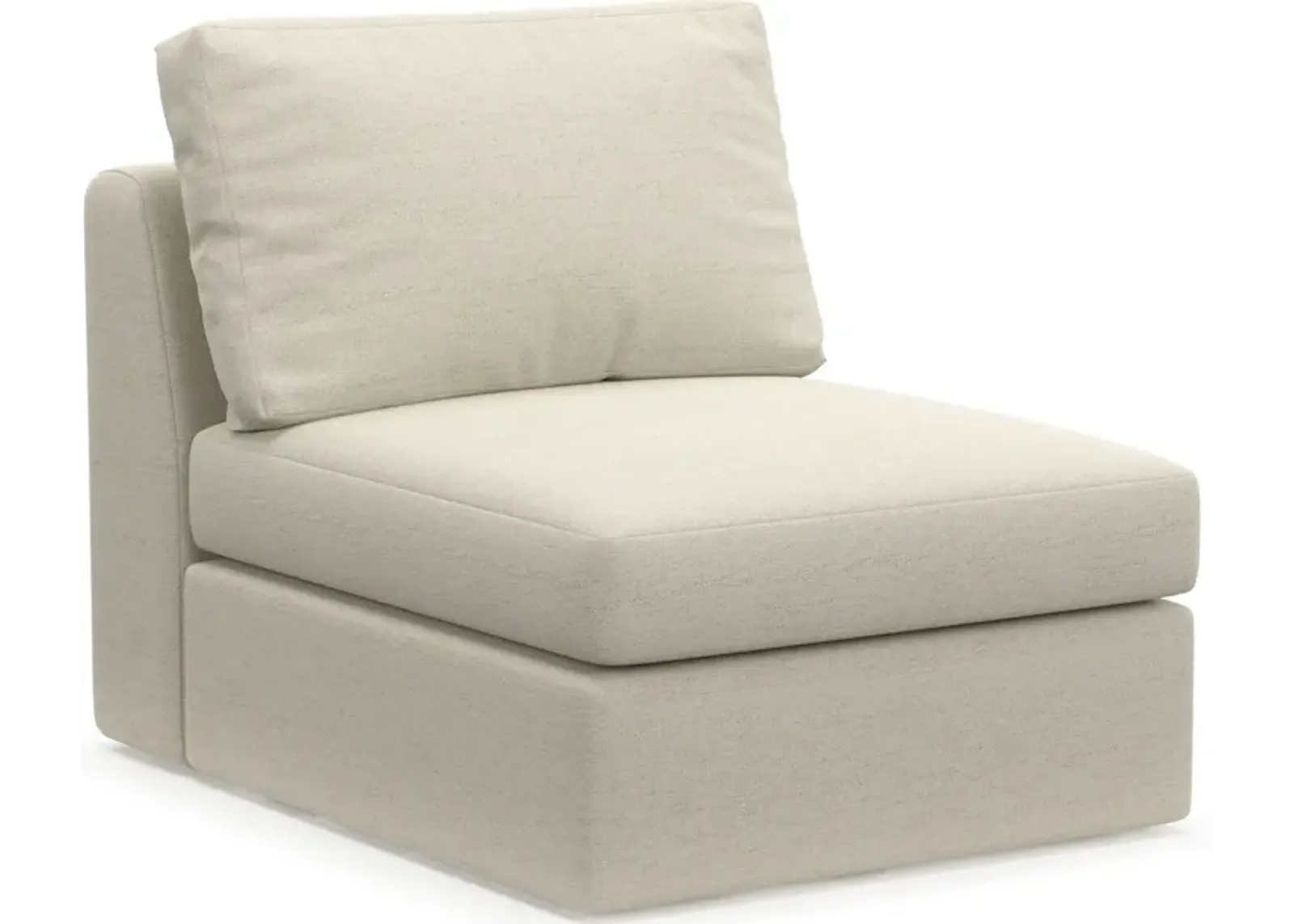 Collin Foam Comfort Armless Chair - Curious Pearl