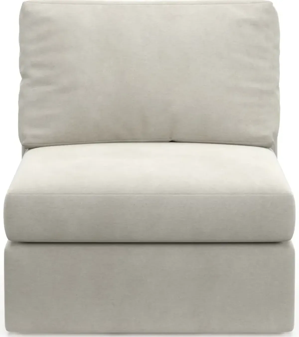 Collin Foam Comfort Armless Chair - Laurent Beach