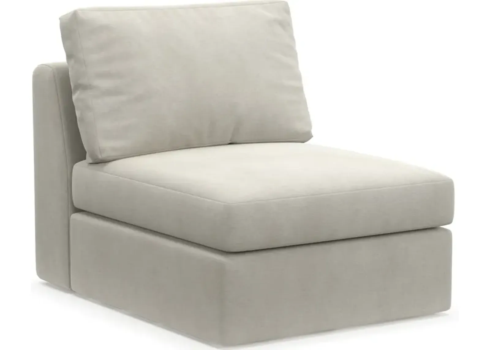 Collin Foam Comfort Armless Chair - Laurent Beach