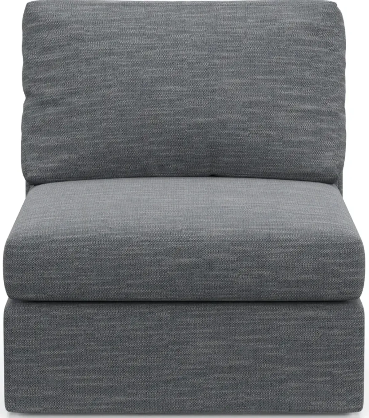 Collin Foam Comfort Armless Chair - Dudley Indigo